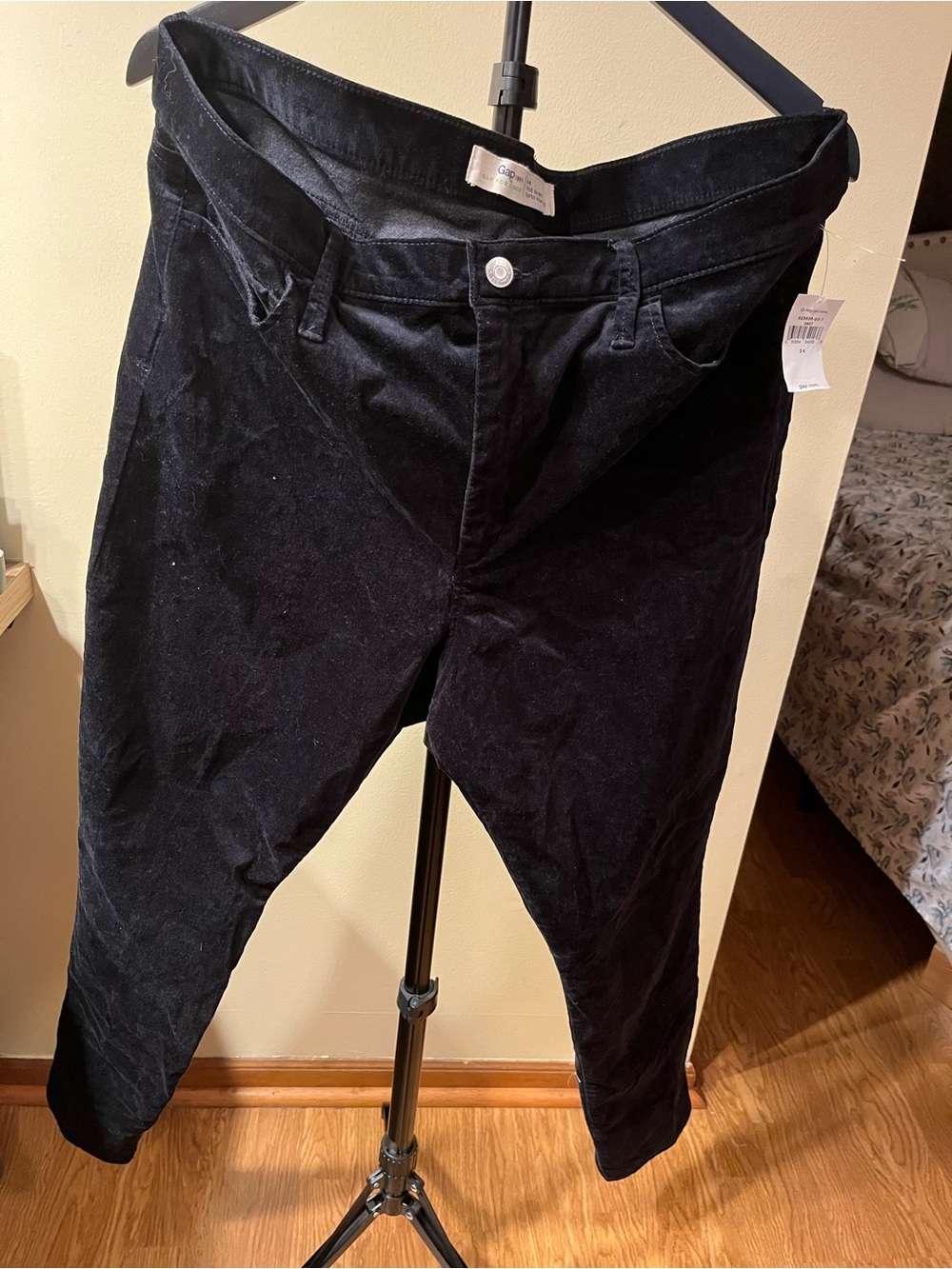 GAP Black Skinny Corduroy Pants